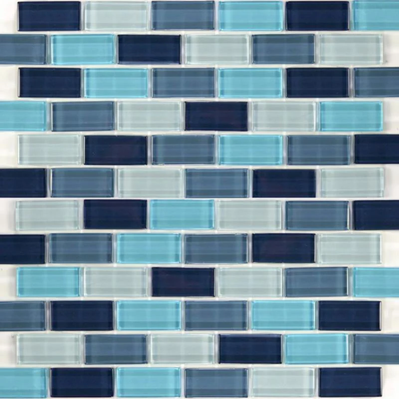 Glass Subway Tile Aquamarine